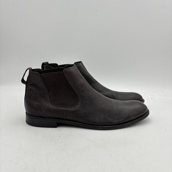 John Varvatos Star USA Leather Low Chelsea Boots Men\'s 10.5M main image 9